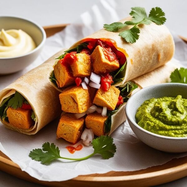 Soya Chunk Roll